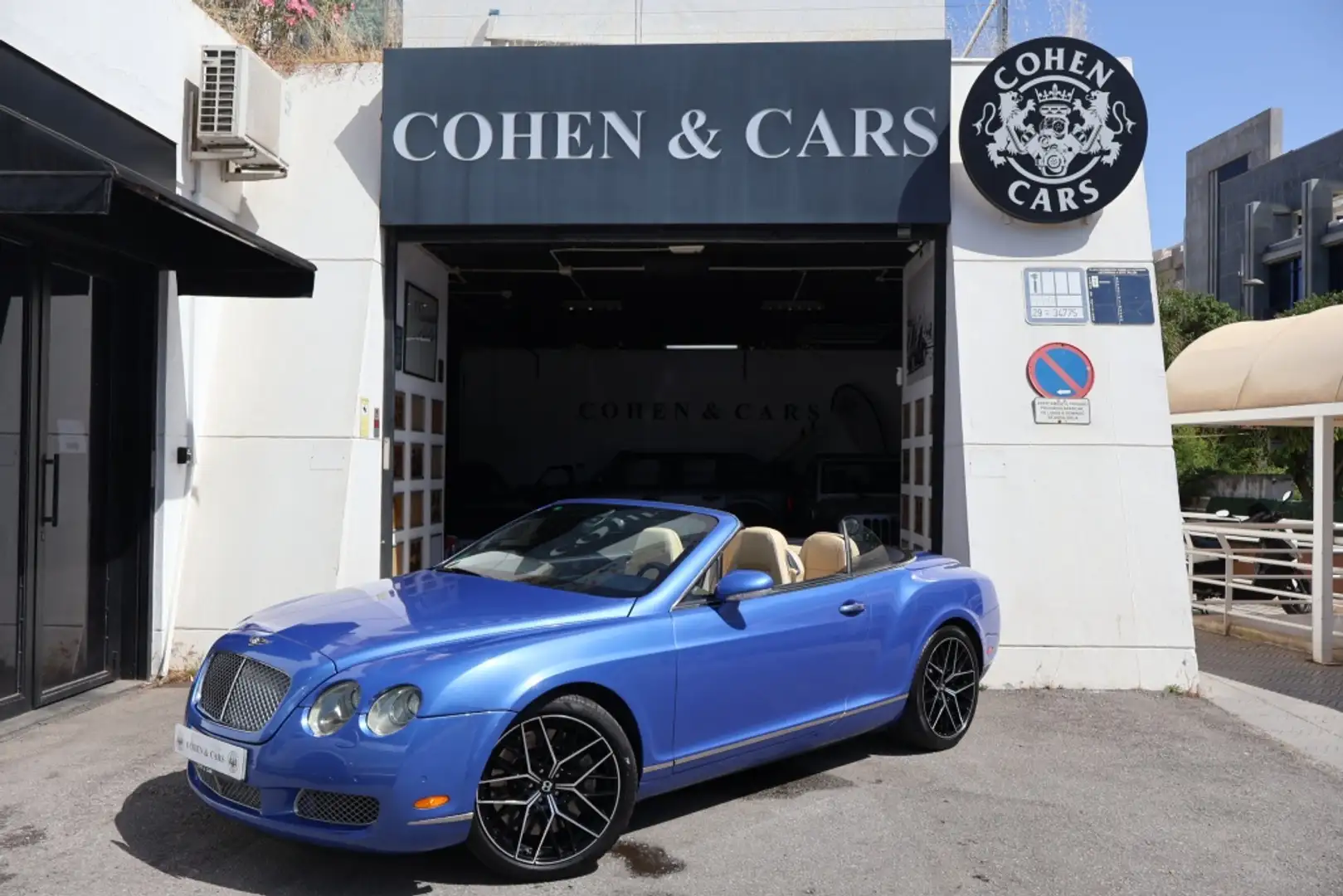 Bentley Continental GTC Aut. Bleu - 1
