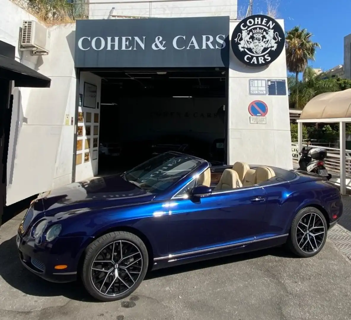 Bentley Continental GTC Aut. Blau - 2