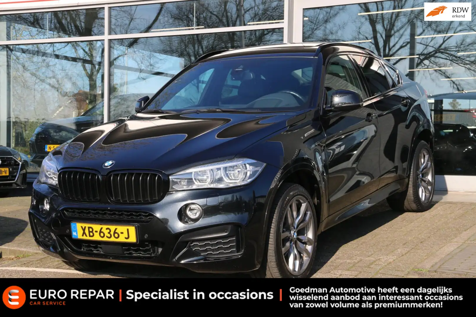 BMW X6 XDrive30d High Executive Noir - 1