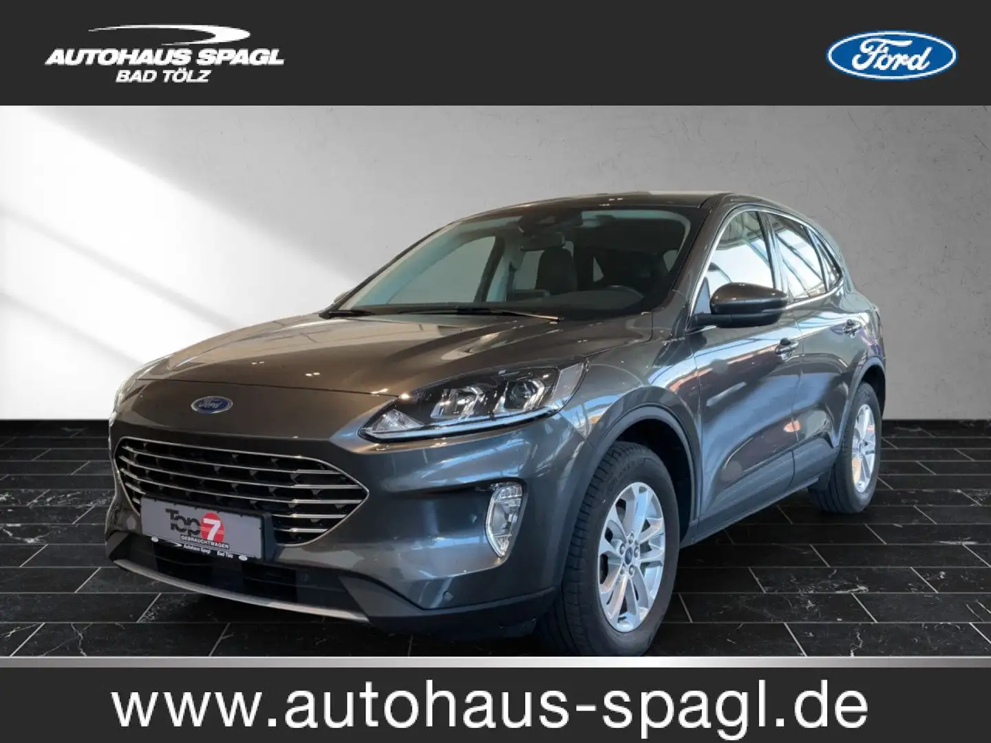 Ford Kuga Titanium Bluetooth Navi Klima Einparkhilfe Grau - 1