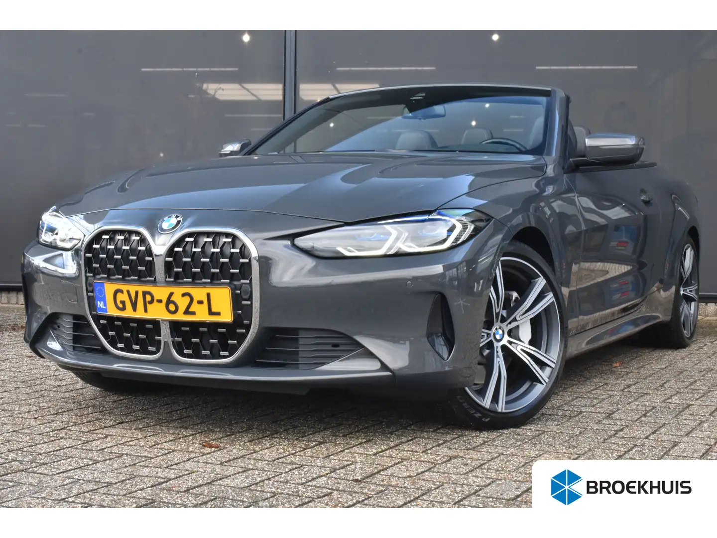 BMW 430 4-serie Cabrio 430i High Executive | Laserlight | Gris - 1
