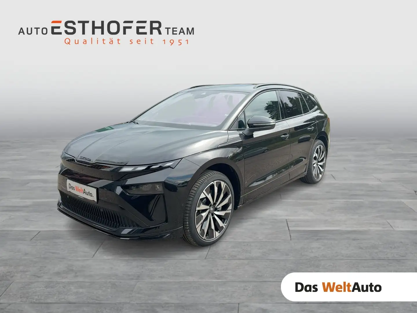 Skoda Enyaq Sportline 85x Schwarz - 1