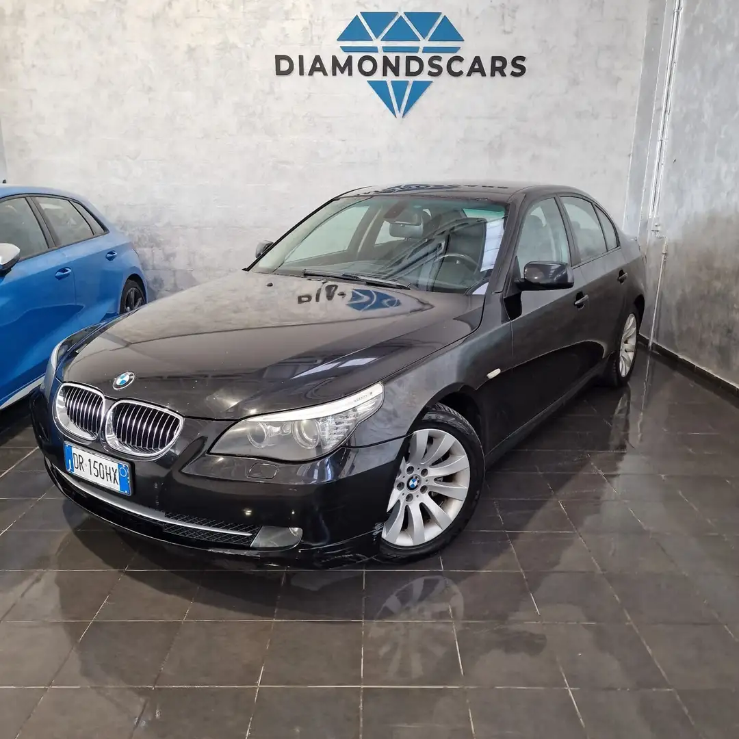 BMW 525 525d cat Futura Schwarz - 1