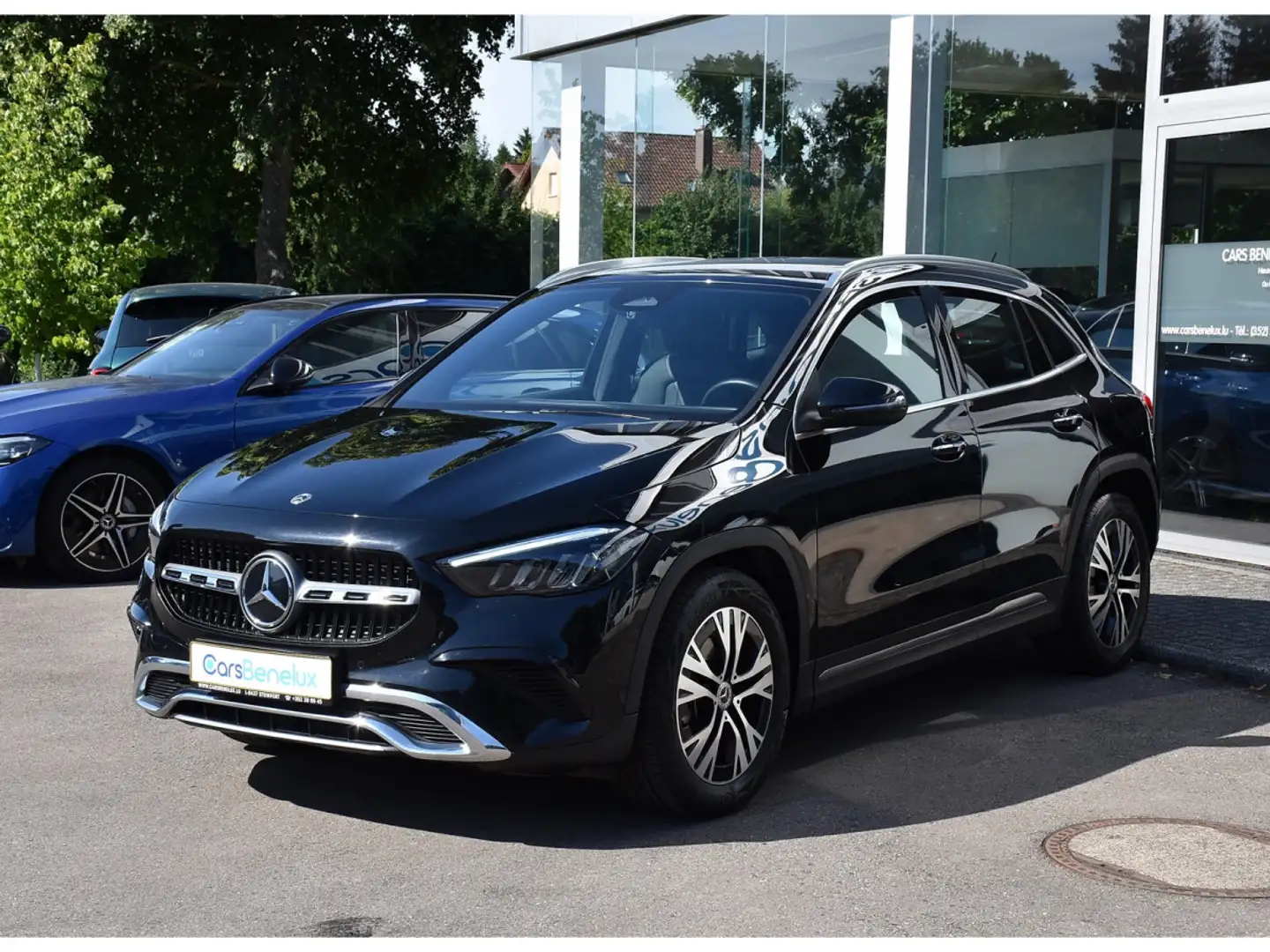 Mercedes-Benz GLA 180 CDI Luxury Line 8G-Tronic CUIR LANE CAM KEYLESS Zwart - 2