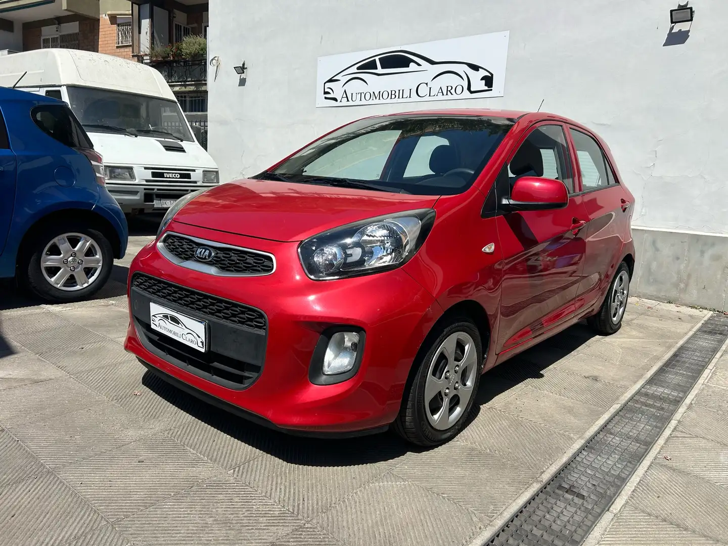 Kia Picanto Picanto II 2011 1.0 Glam 66cv 5p E6 Rood - 1