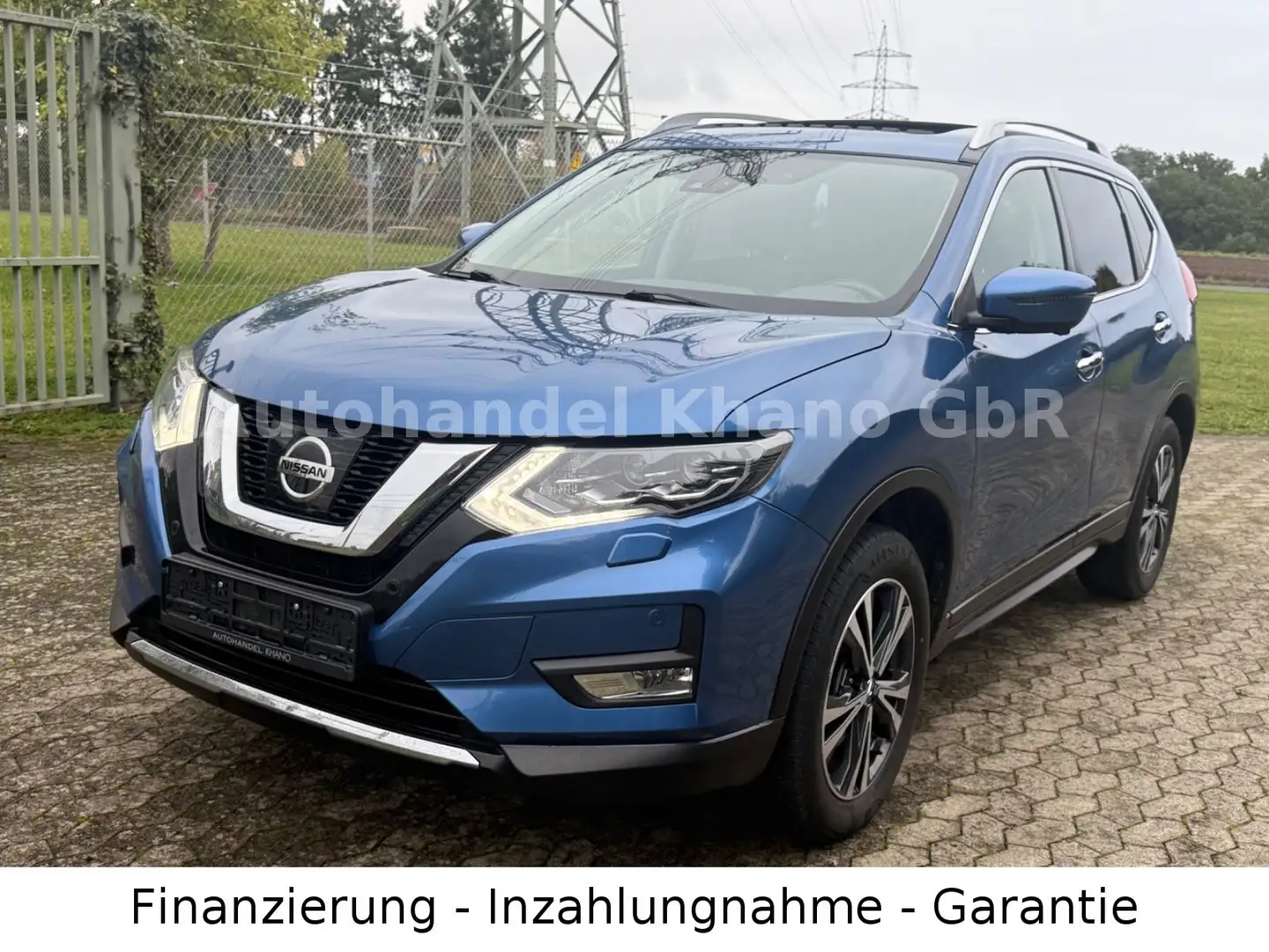Nissan X-Trail N-Connecta 4x4-7 Sitzer-Panorama-360CAM Blau - 2