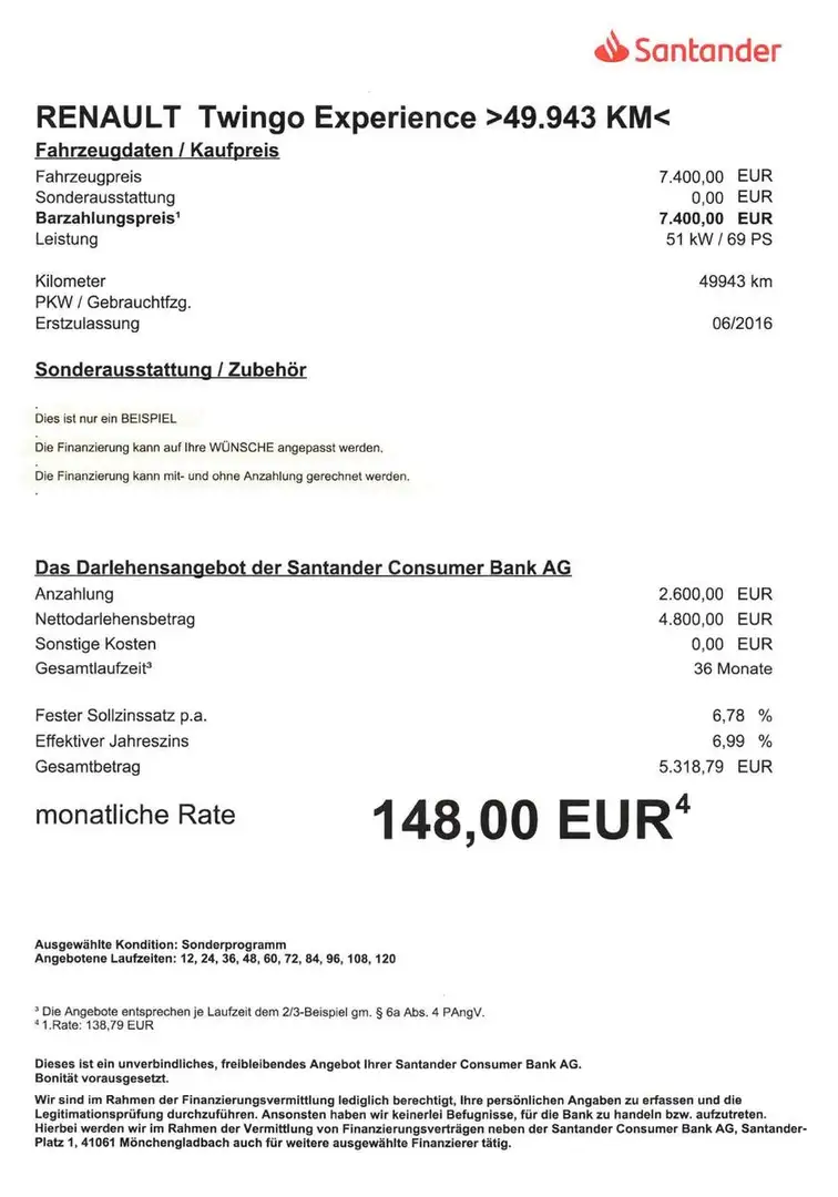 Renault Twingo 1,0 SCe 70  49.943KM/Sitzheizung Blau - 2