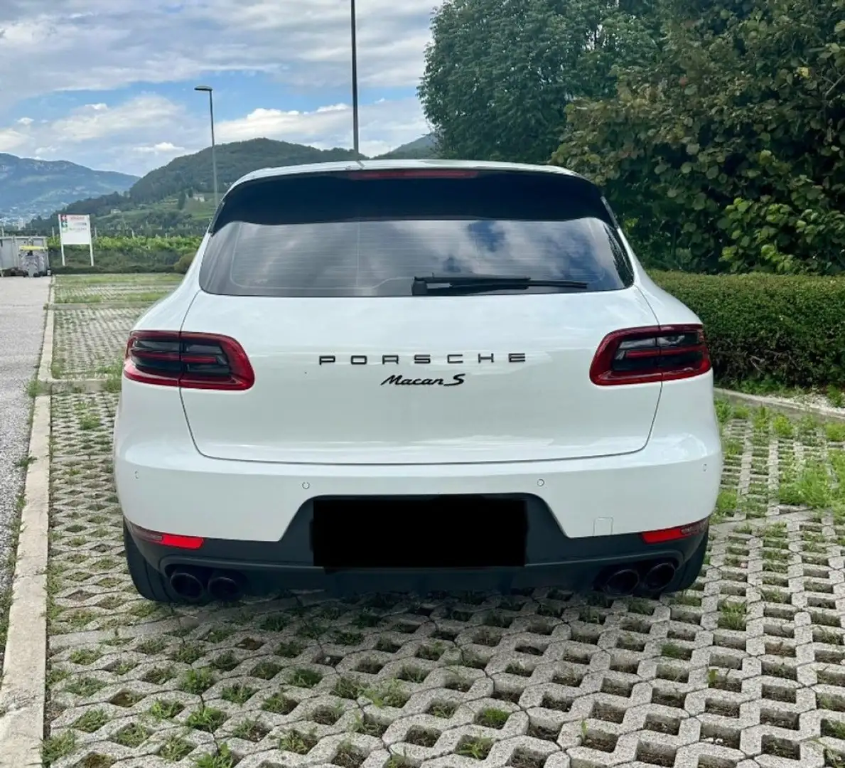 Porsche Macan 3.0 S Diesel Blanc - 2