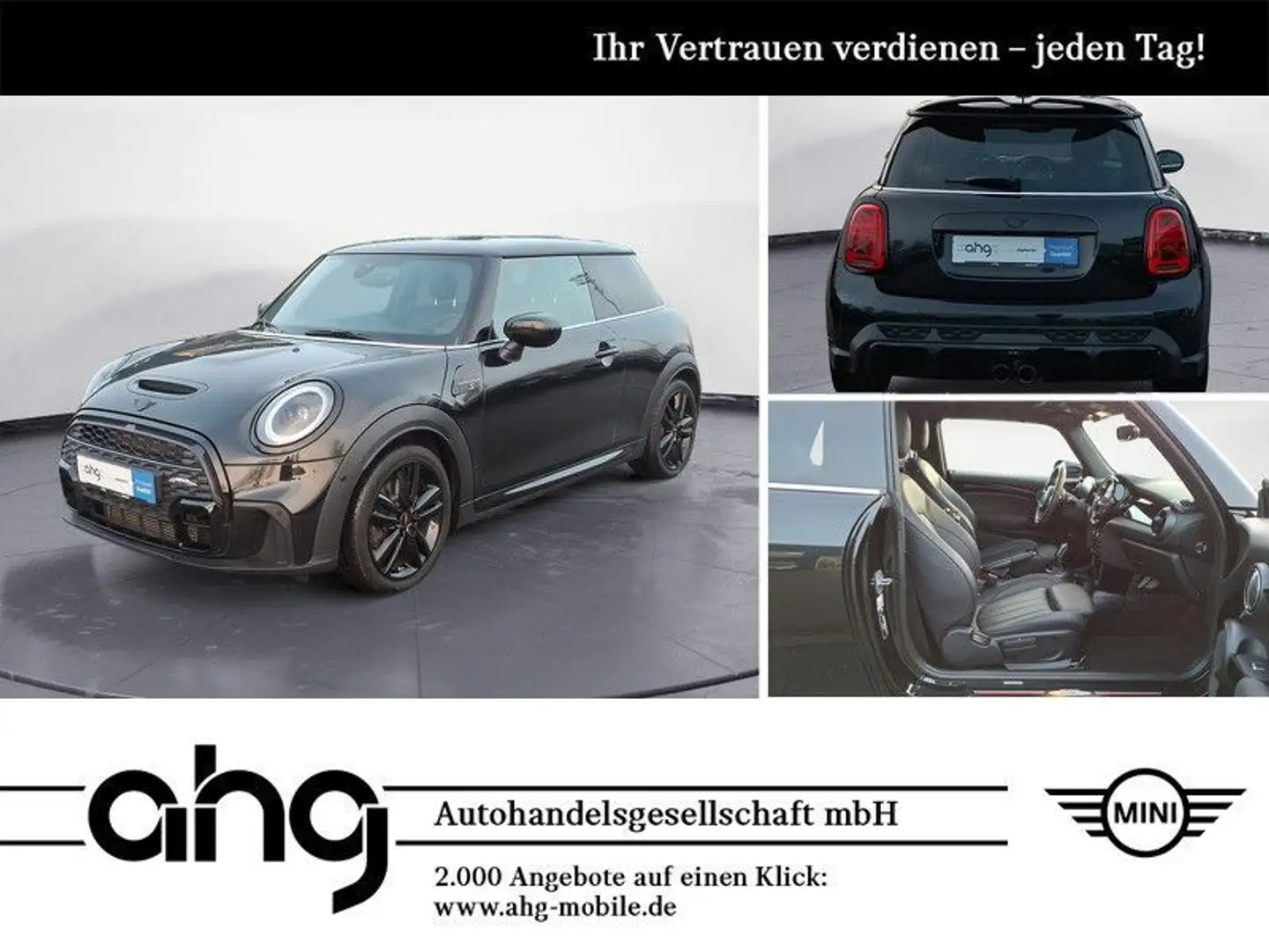 MINI Cooper S 3-Türer JCW Trim Schwarz - 1