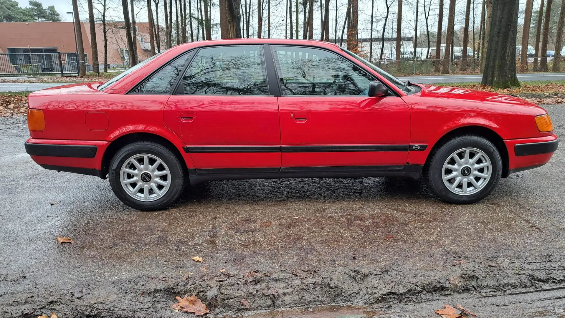Audi 100 2.3 E C4 | 2e eig | org. NL | Youngtimer Red - 1