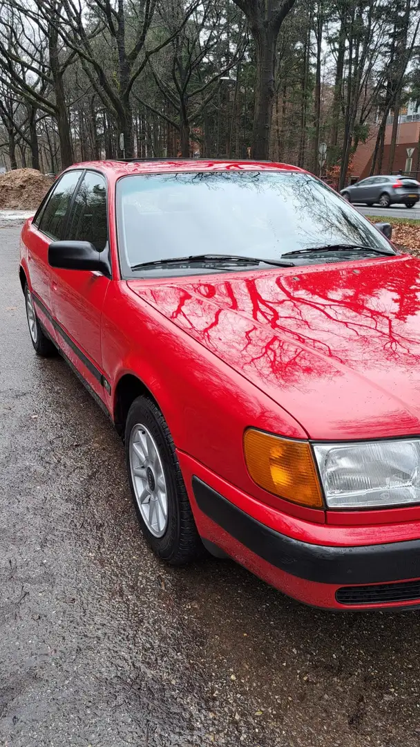 Audi 100 2.3 E C4 | 2e eig | org. NL | Youngtimer Red - 2