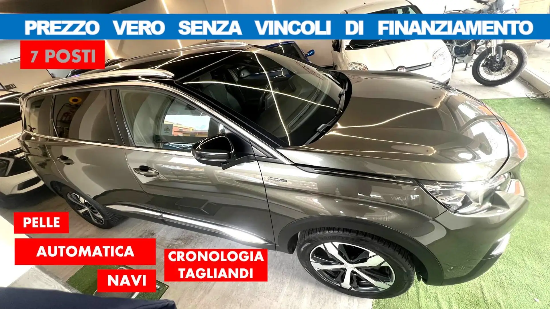 Peugeot 5008 1.5 GTLine EAT8 7POSTI 50.000KM*NO VINCOL FINANZ* Grigio - 1