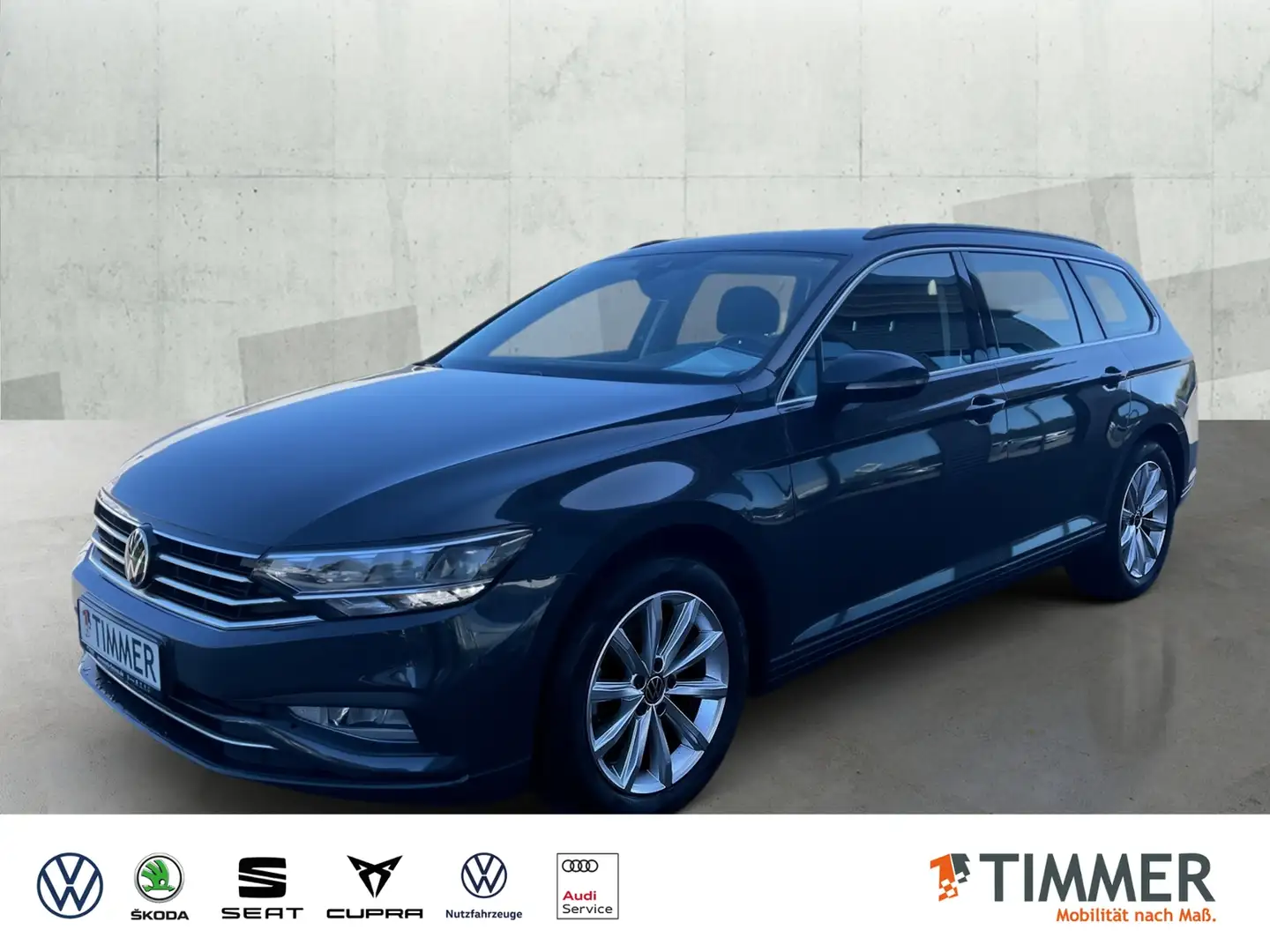 Volkswagen Passat Variant 2.0 TDI DSG BUSINESS *AHK*LED *ACC *NAVI *RKAM *1 Gris - 1
