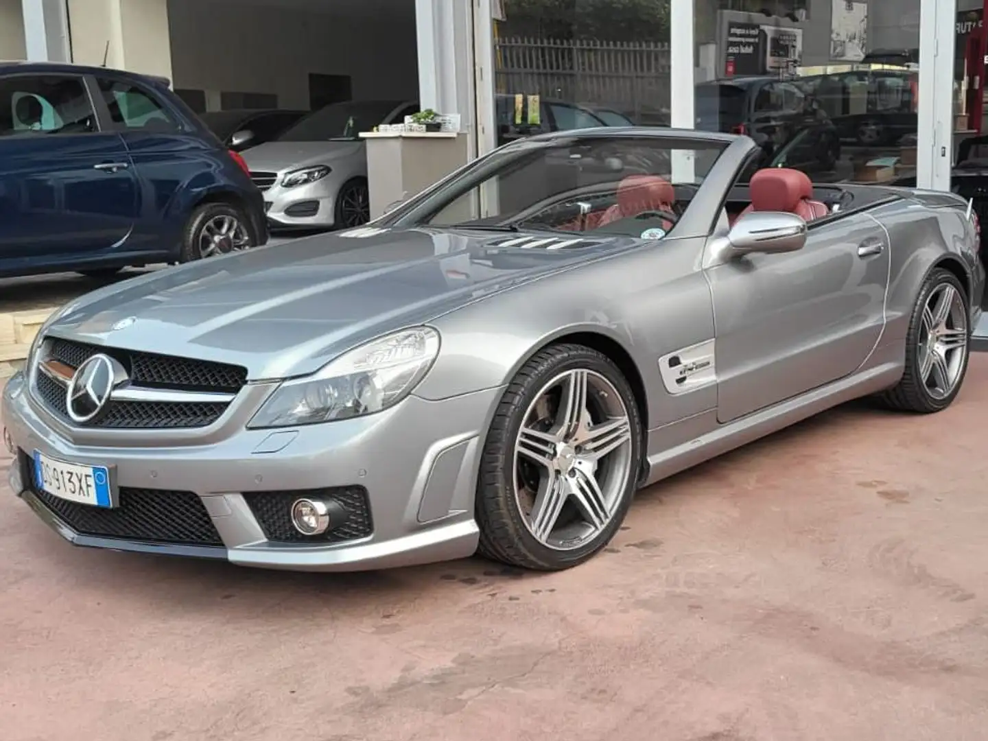 Mercedes-Benz SL 63 AMG Performance CARTIER TOP CONDITION Szary - 1
