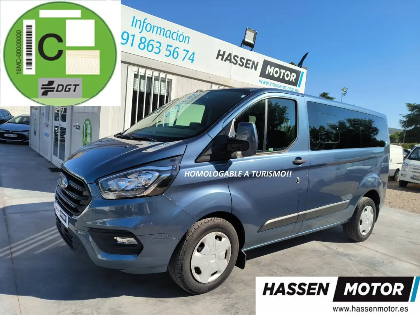 Ford Transit Custom FT 320 L1 Kombi Trend EcoBlue 130 Azul - 1