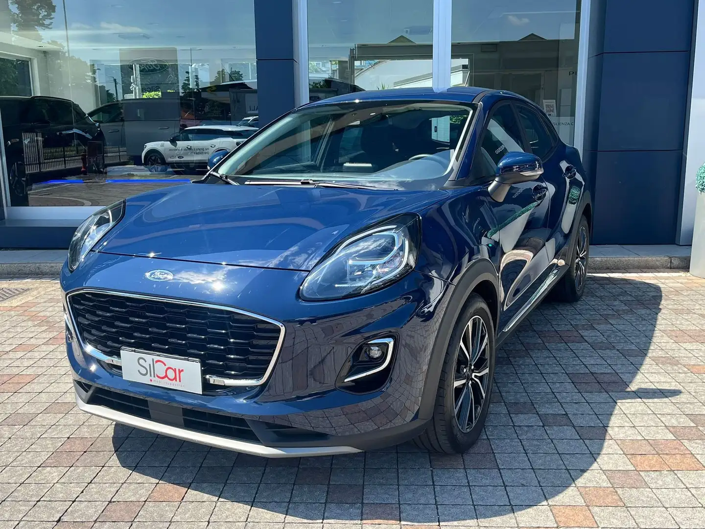 Ford Puma 1.0 EcoBoost Hybrid 125 CV S&S Titanium Blauw - 1