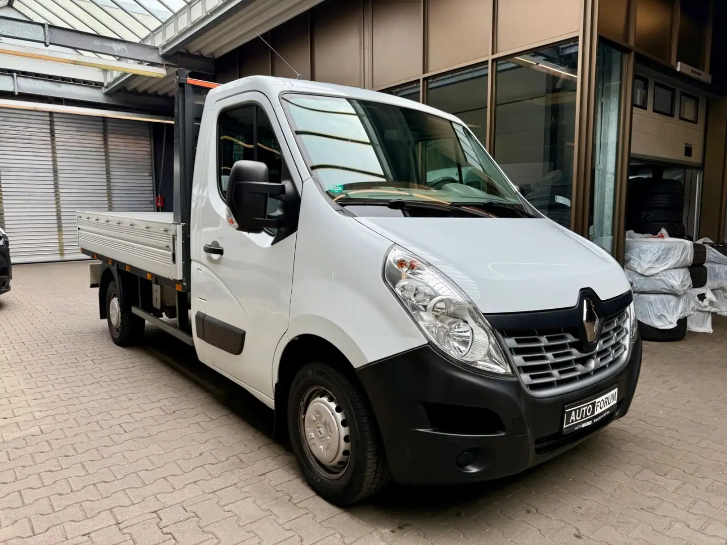 Renault Master 2.3 dCi L2 PRITSCHE AHK 3-SITZE 3,5t BLUE Weiß - 2