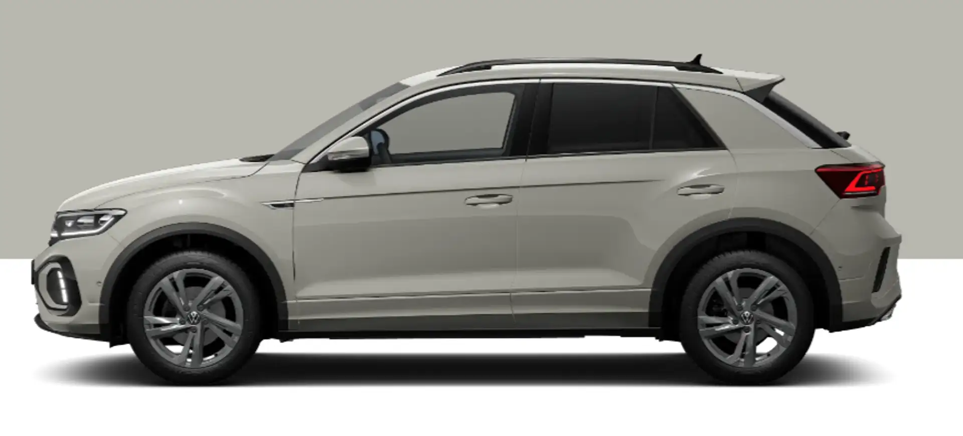 Volkswagen T-Roc R-Line 1,5l TSI DSG "Mai-Knaller" SOFORT VERFÜGBAR Grau - 2