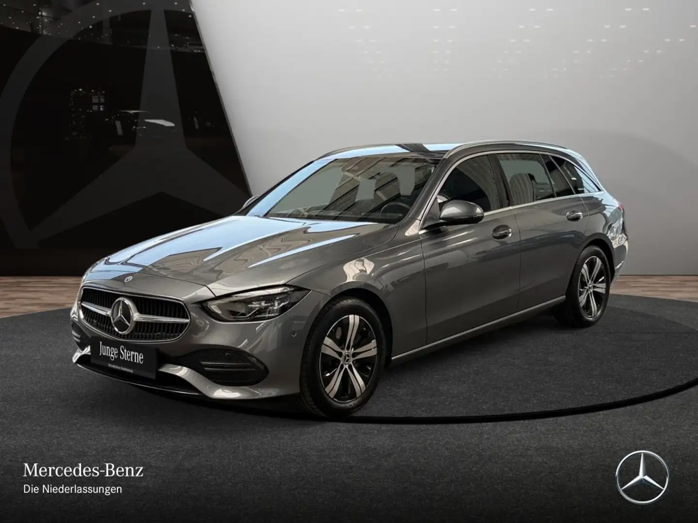 Mercedes-Benz C 200 T AVANTG+AHK+LED+KAMERA+KEYLESS+9G Gris - 2