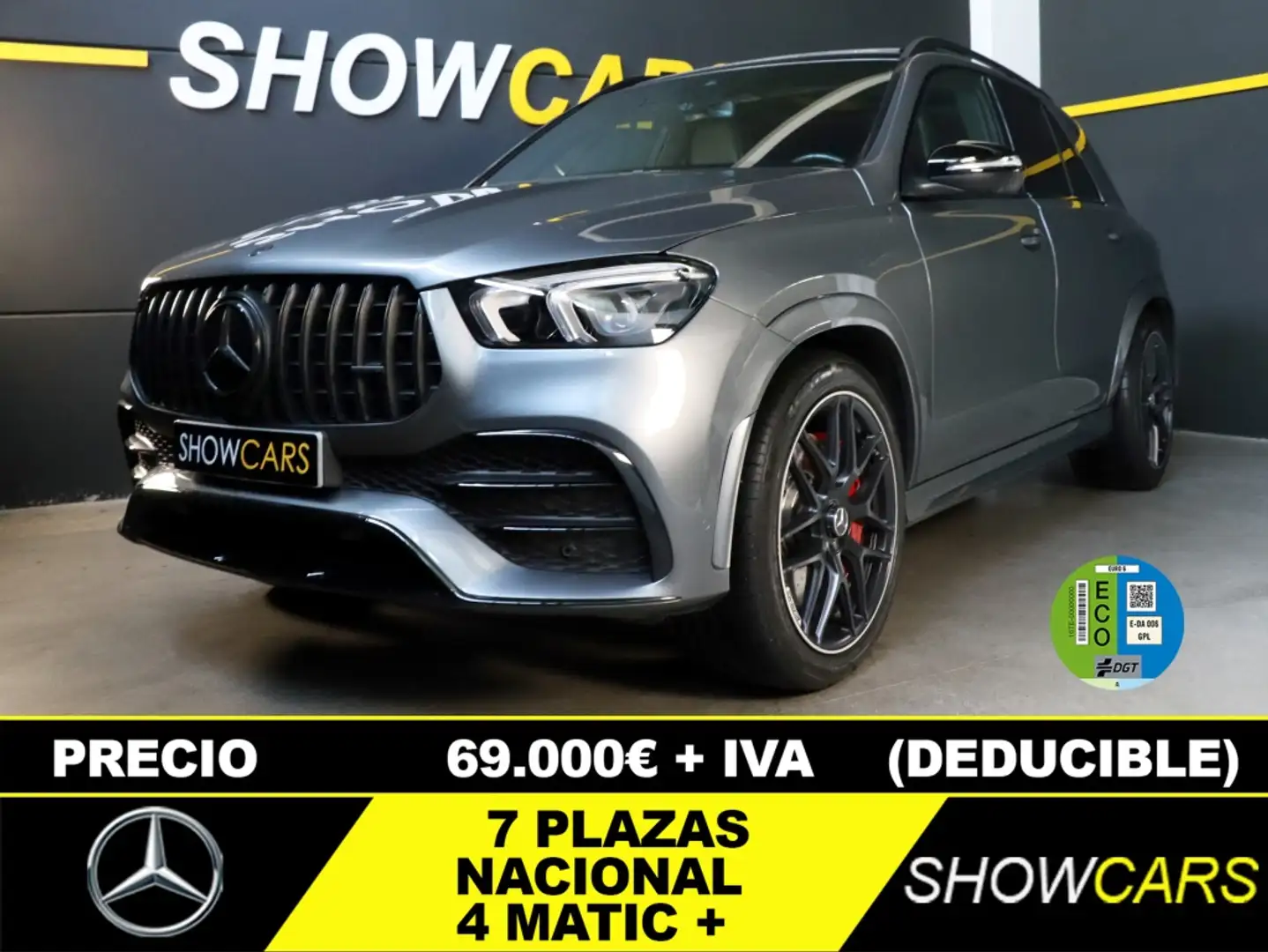 Mercedes-Benz GLE 53 AMG Coupé 4Matic+ Aut. Gris - 1