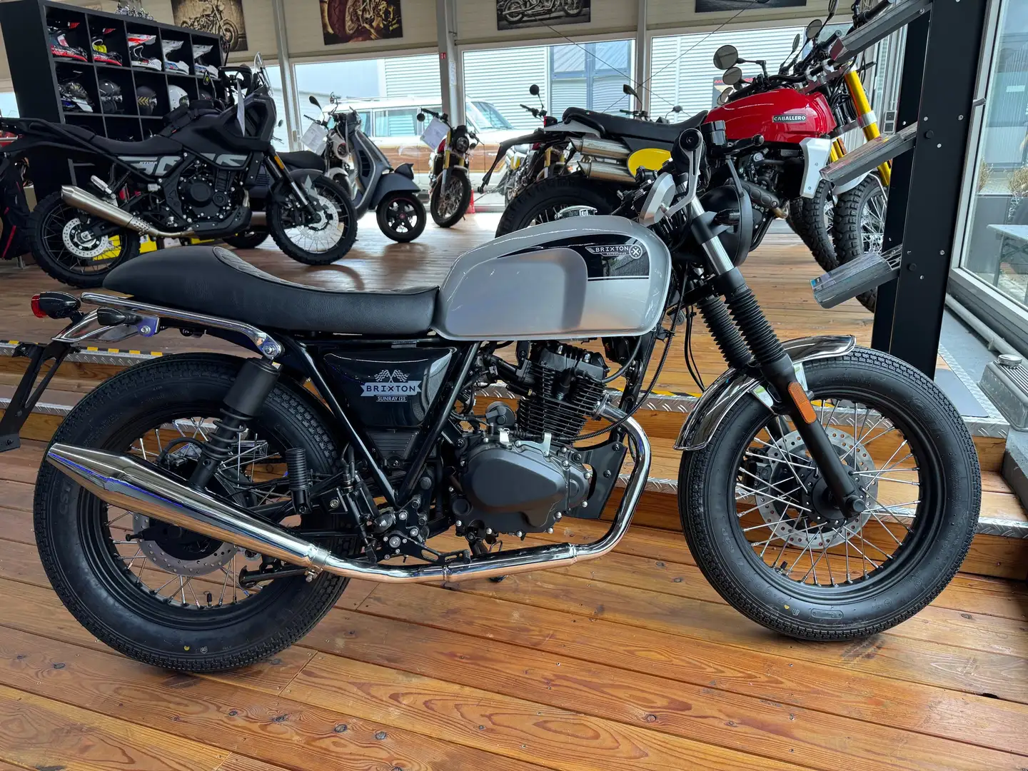 Brixton Sunray 125 ABS Argent - 2