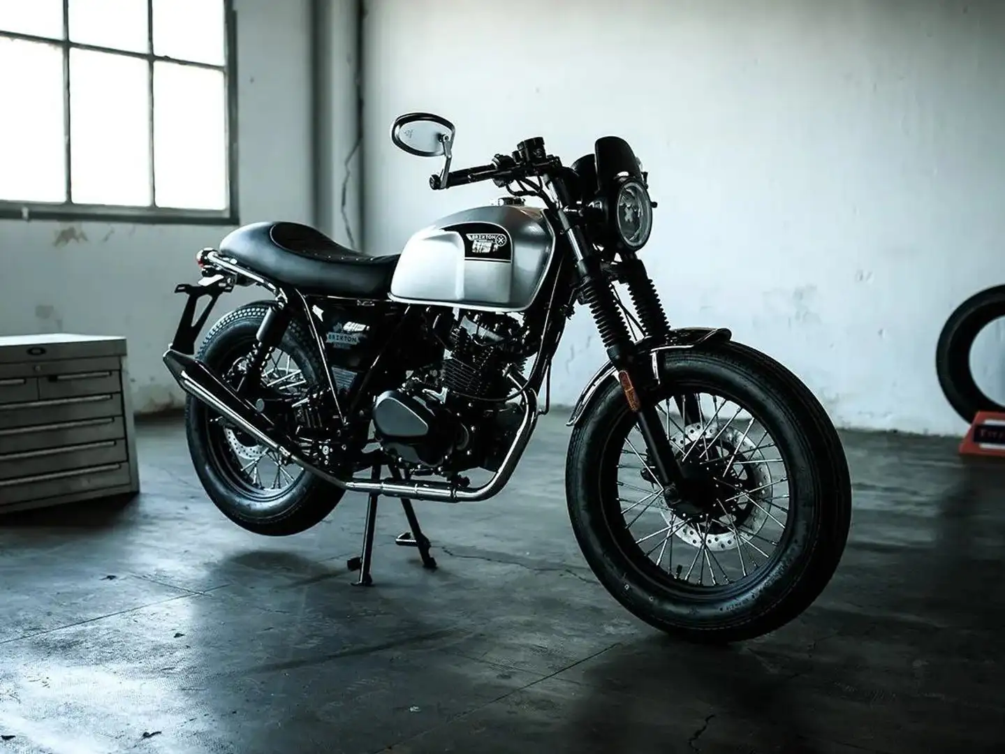 Brixton Sunray 125 ABS Argent - 1