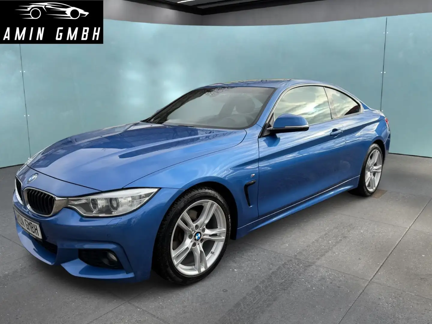 BMW 420 d  M-Paket Coupe Blau - 1