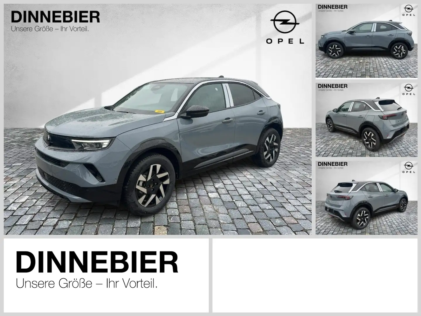 Opel Mokka GS. Hybrid. 6-Gang-Doppelku ACC CAM LED LM Grijs - 1