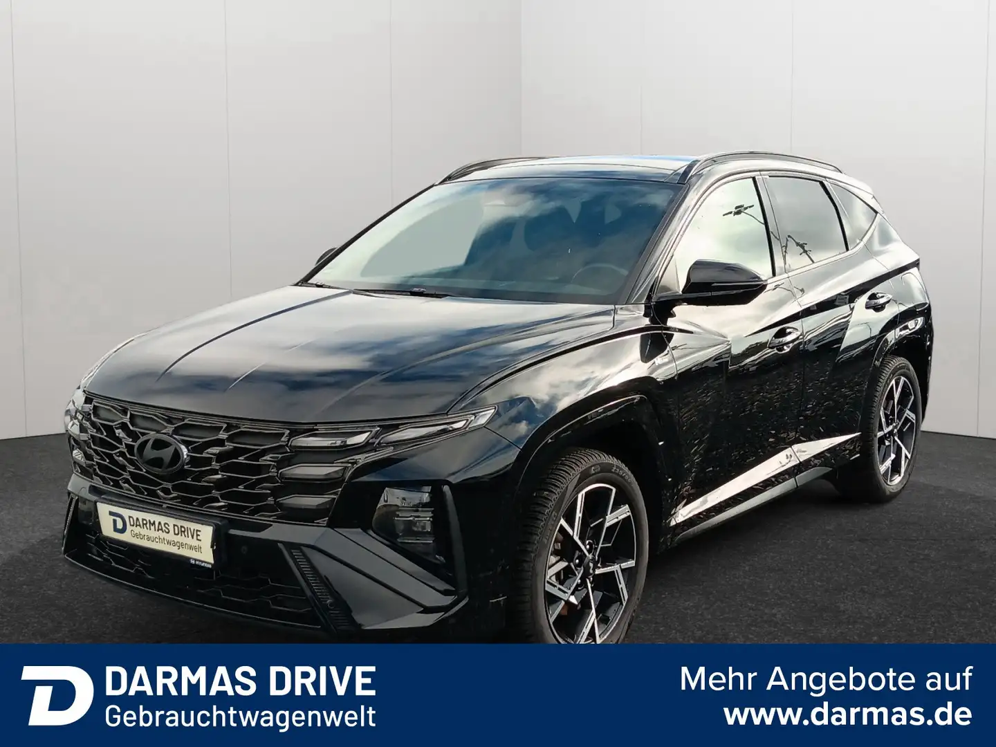 Hyundai TUCSON TUCSON 1.6 T-GDi HEV 4WD N Line LED RFK ACC Negru - 1