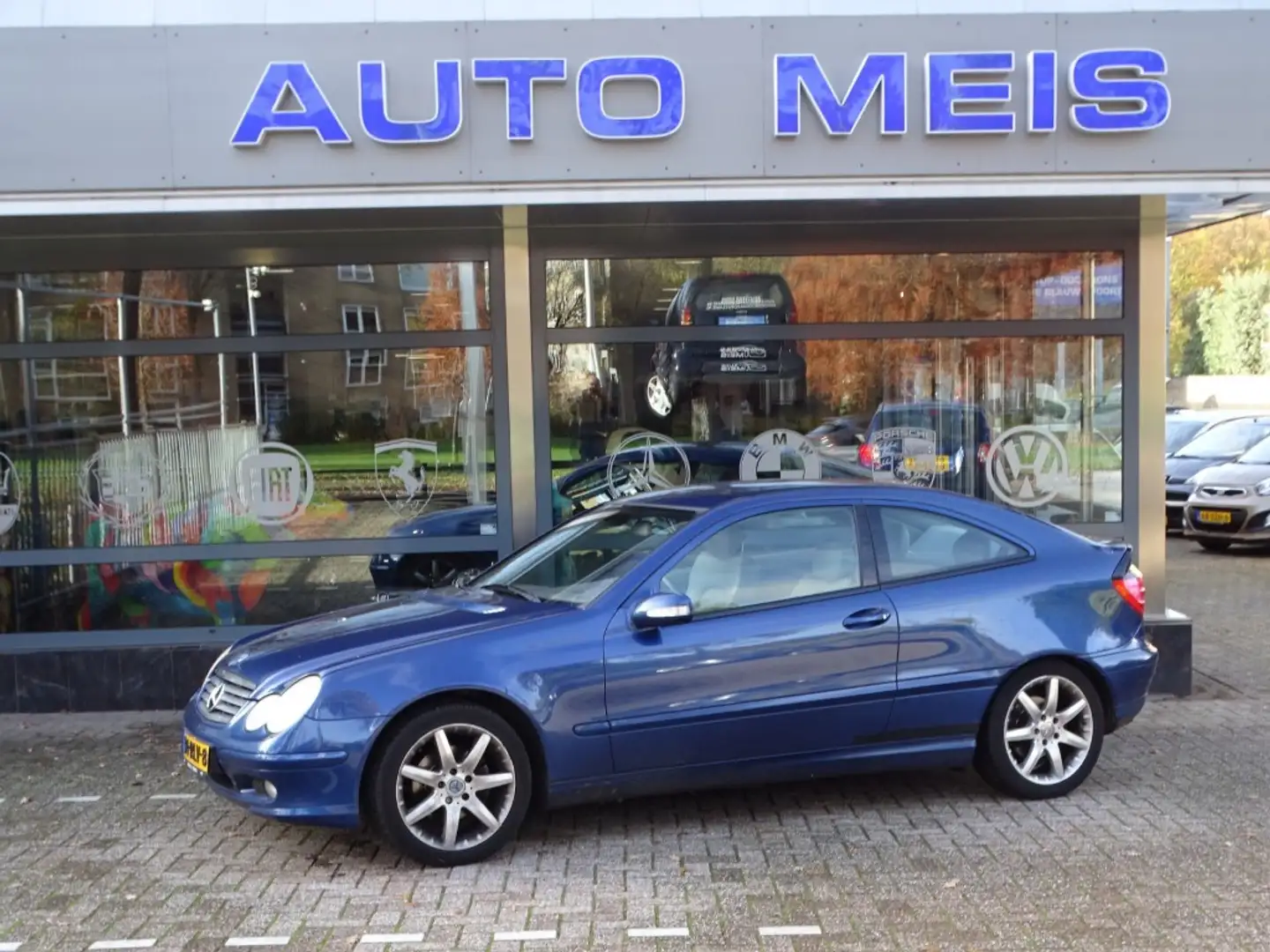 Mercedes-Benz C 200 200 K. AVANTGARDE Blauw - 1