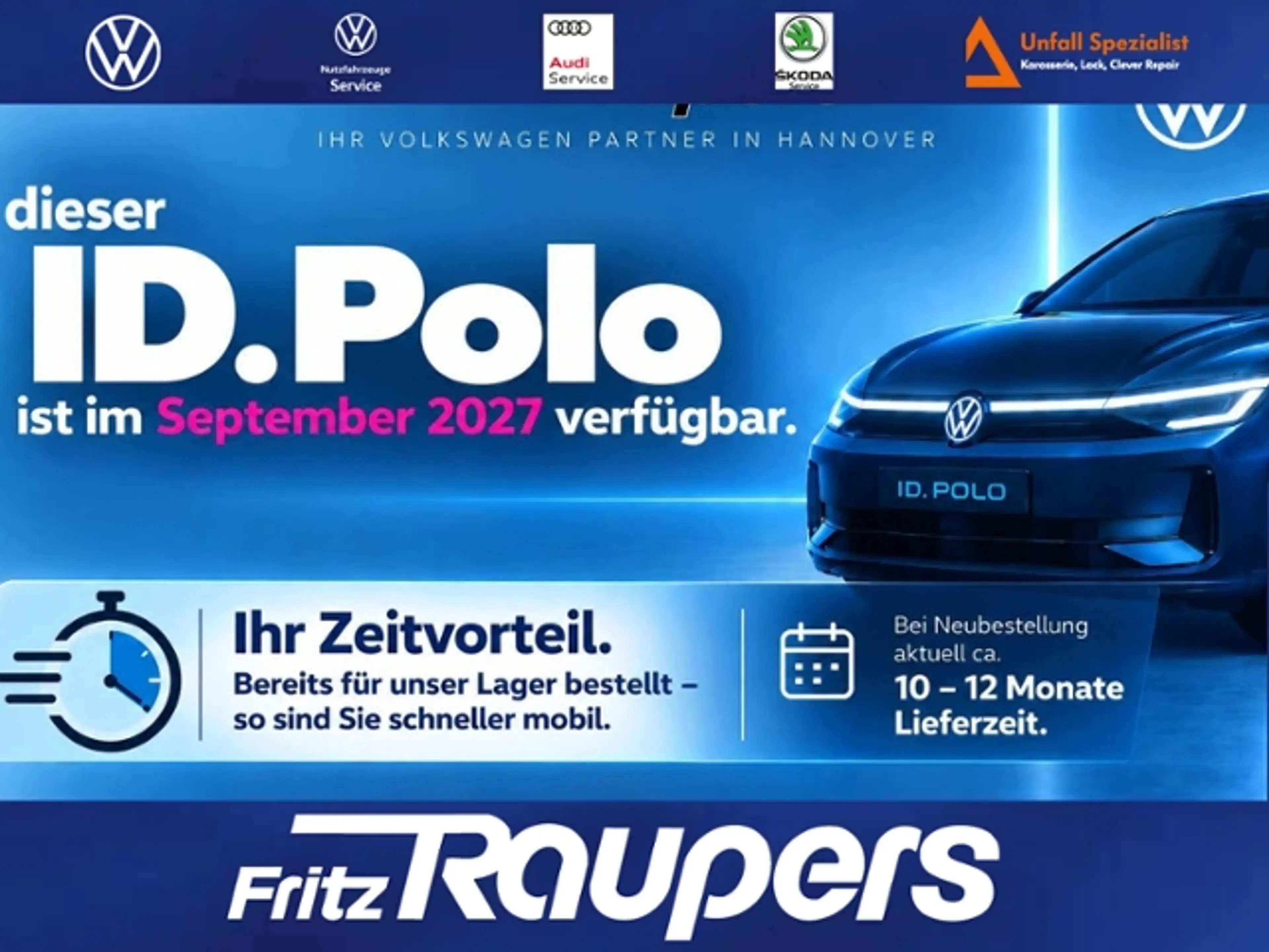 Volkswagen ID. Polo Trend 37 kWh 1-Gang-Automatik