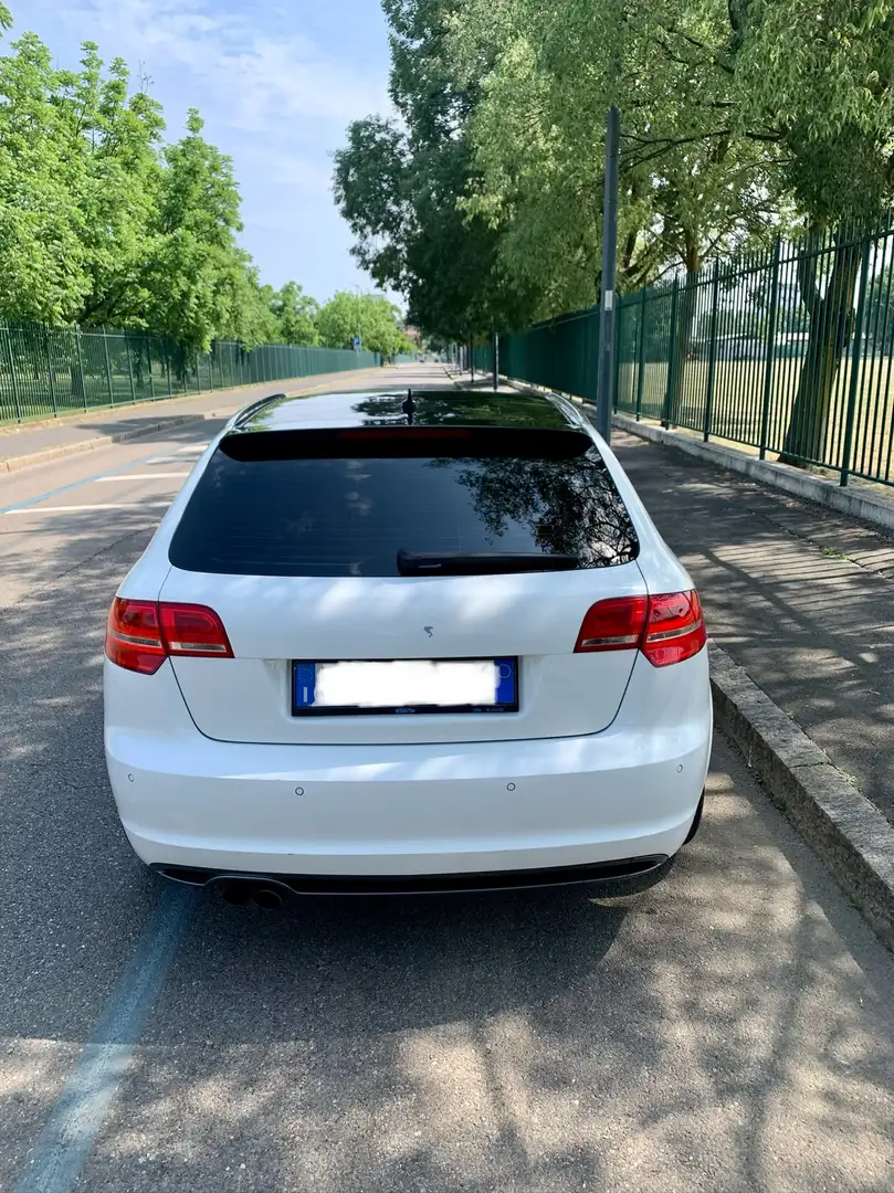 Audi A3 Audi A3 1.4 S-Line full optional tetto automatica Bianco - 2