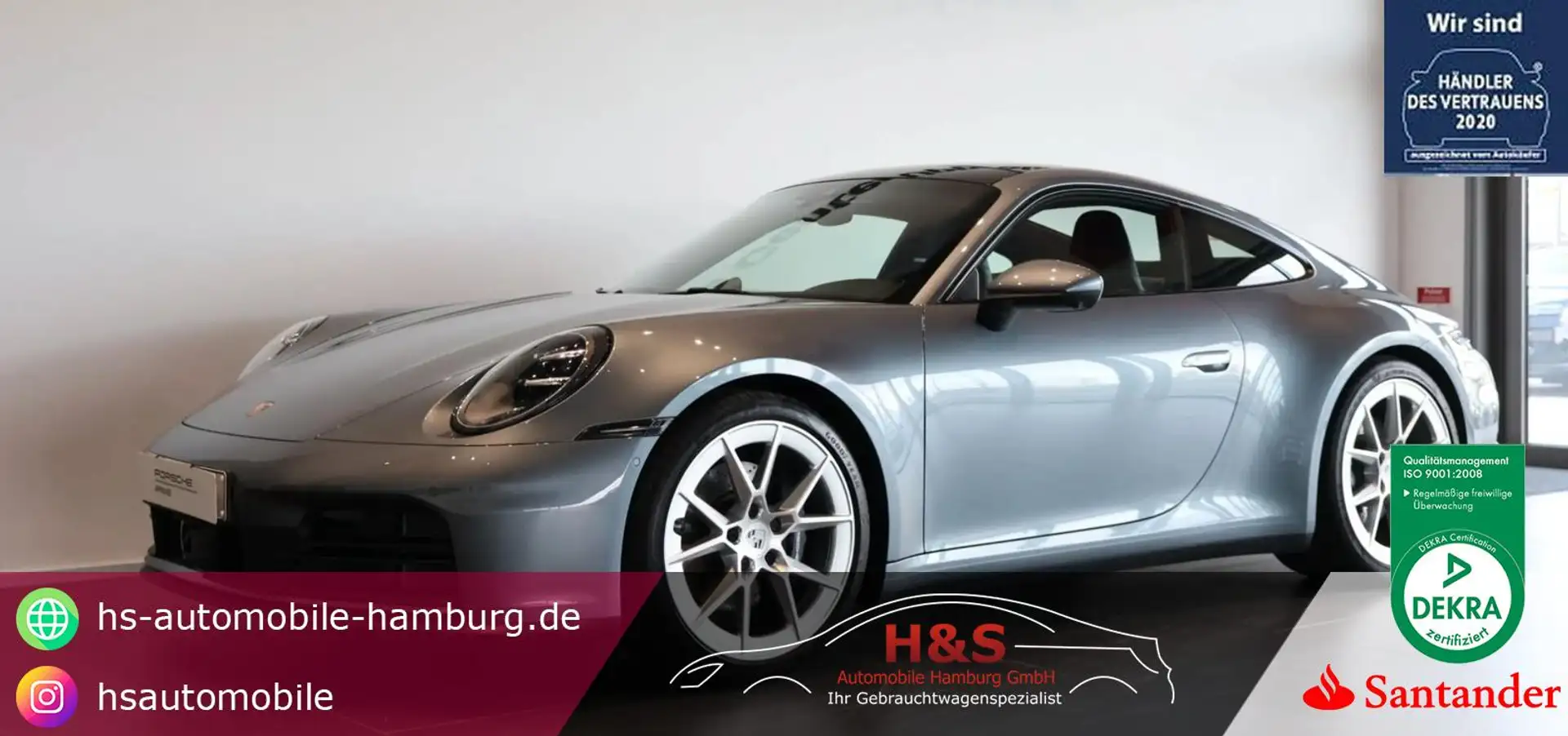 Porsche 911 /992 Carrera Kamera*BOSE Grau - 1