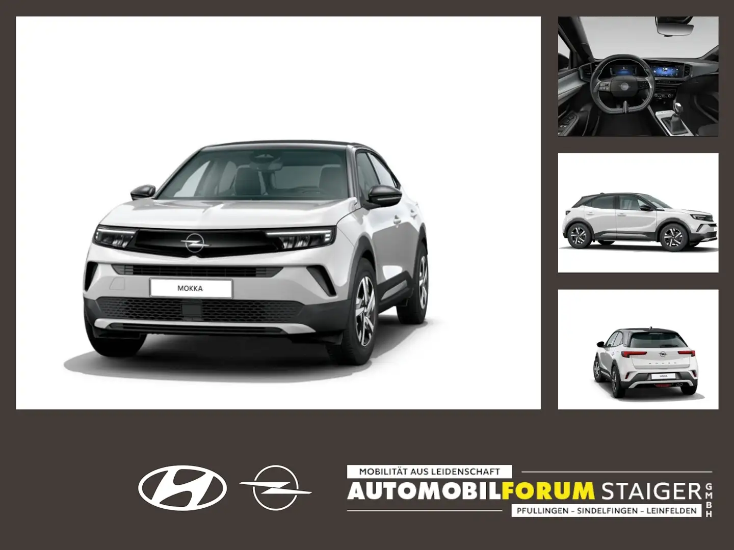 Opel Mokka Edition 1.2 Turbo Weiß - 1