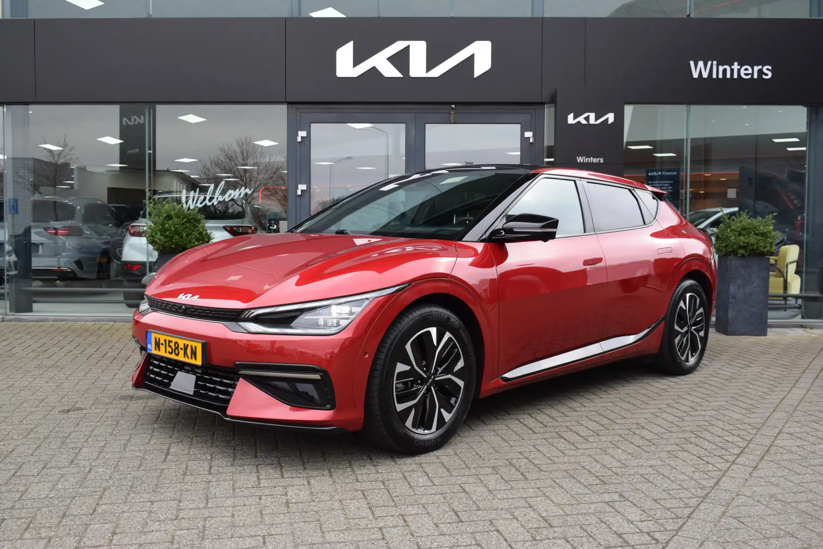 Kia EV6 GT-Line 77.4 kWh | Schuif/Kantel Dak | 360°Camera Rouge - 1