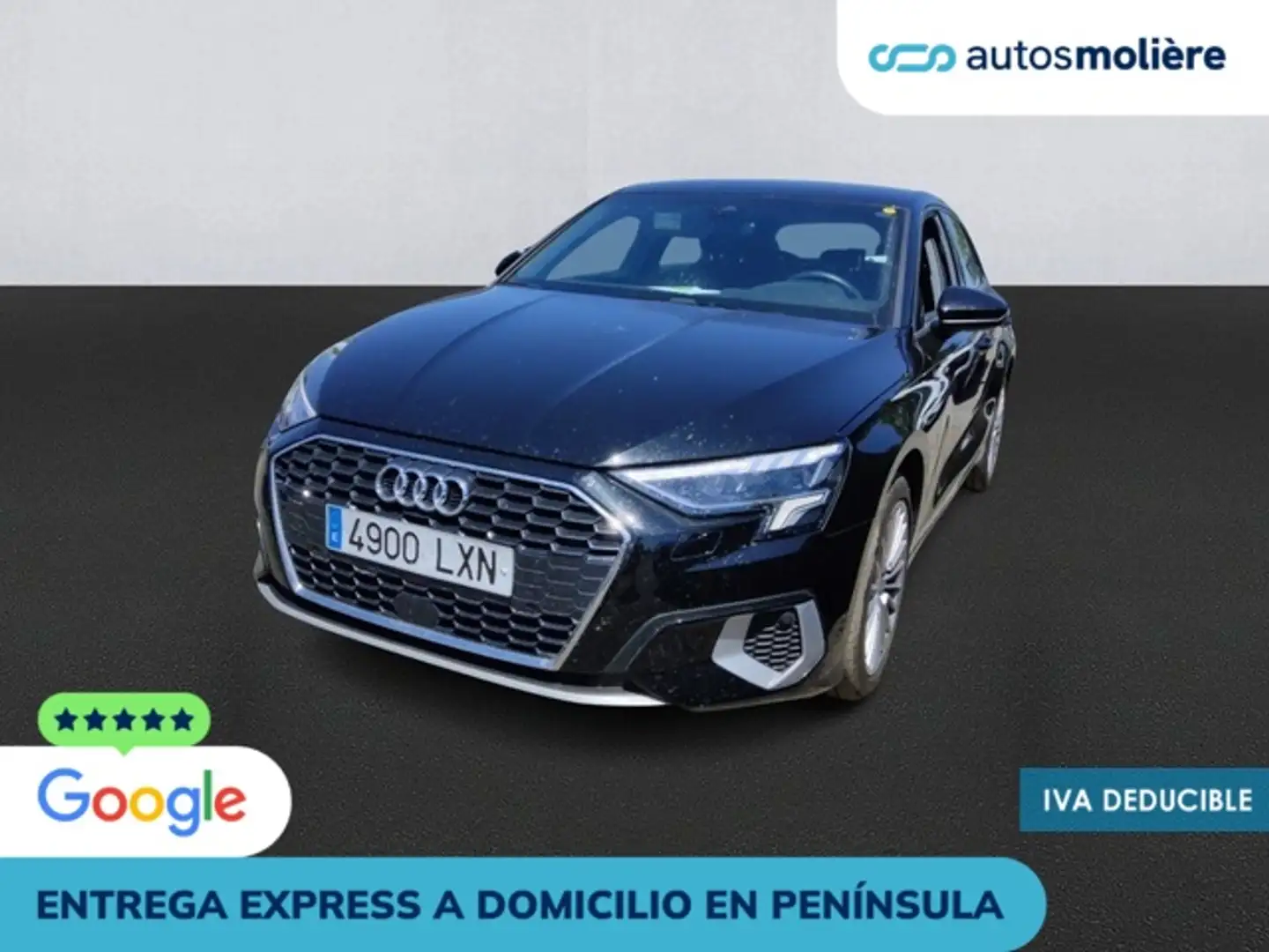 Audi A3 Sportback 35TDI Advanced S tronic Negro - 1