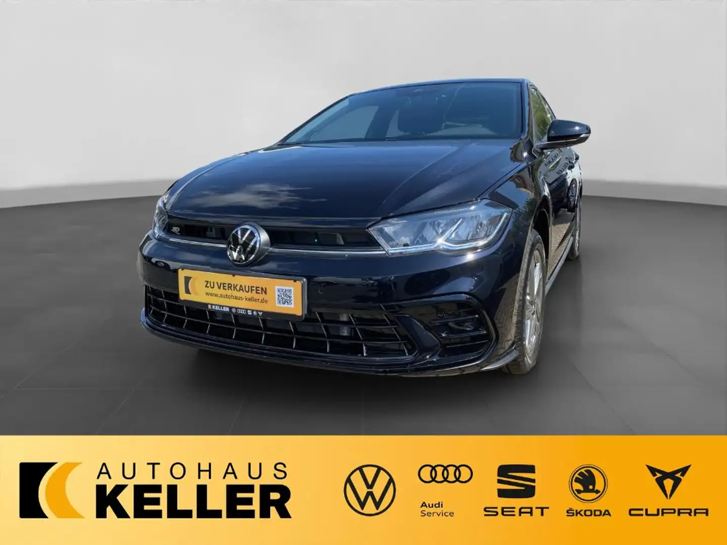 Volkswagen Polo R-Line 1.0 TSI DSG R-Line ACC/Clima/LED/Kam/Ready/PDC/SHZ Noir - 1