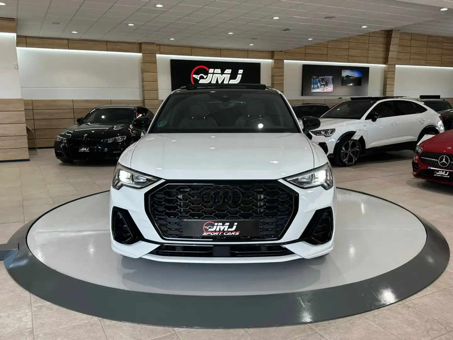 Audi Q3 Sportback 40 TDI Black line quattro S tronic 147kW Blanc - 2