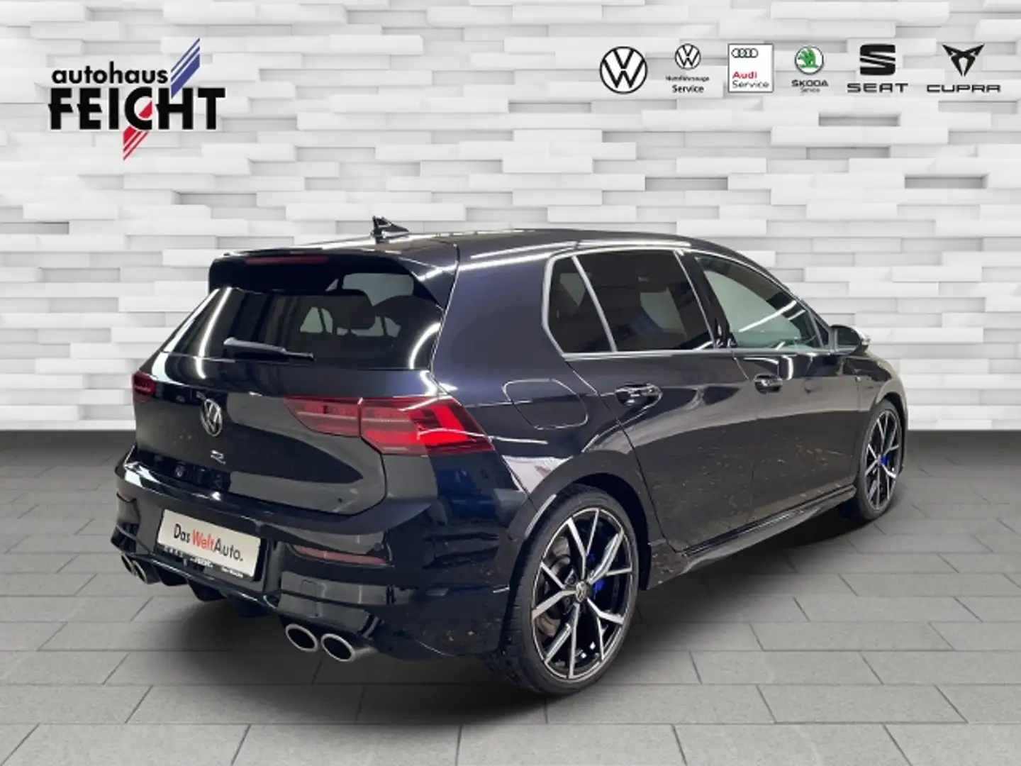 Volkswagen Golf VIII R 2.0 TSI 4MOTION+NAVI+LED+RFK Negro - 2
