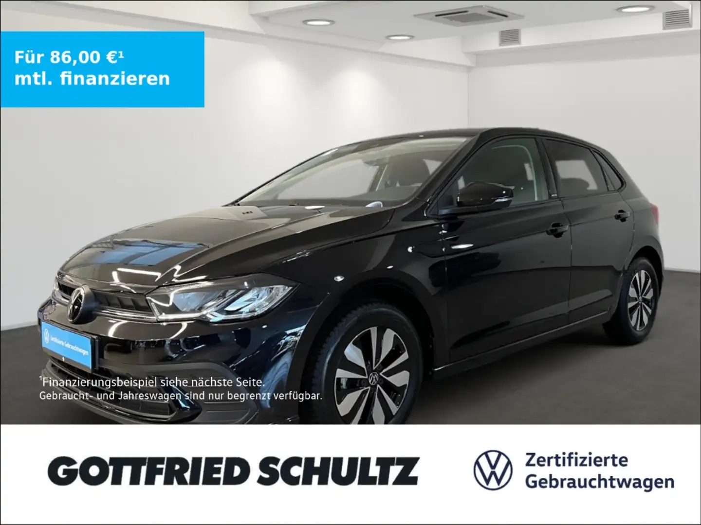 Volkswagen Polo 1.0 TSI MOVE LED Sitzheizung APP-Connect Schwarz - 1