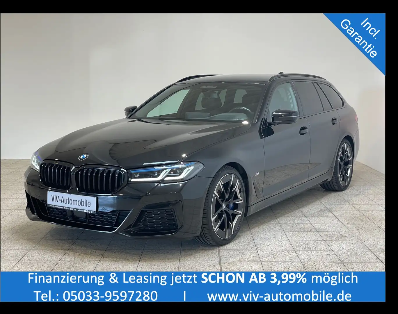 BMW 530 d Touring M Sport Paket Laser*Head-Up*HiFi* Schwarz - 1
