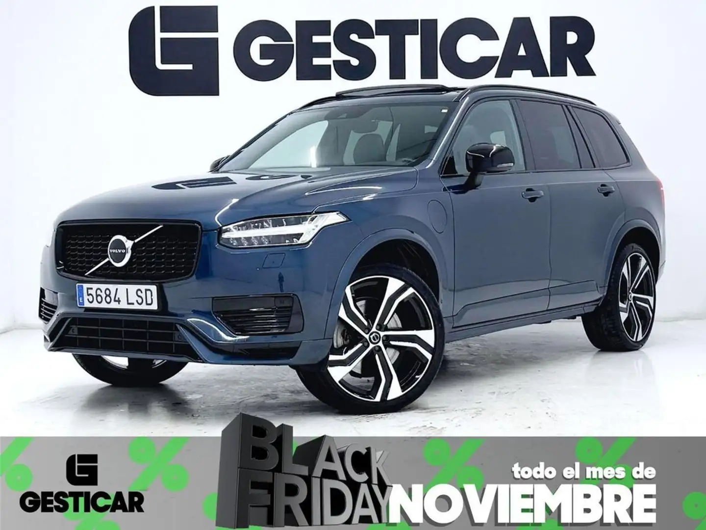Volvo XC90 R DESIGN AWD 2.0 T8 390CV Bleu - 1