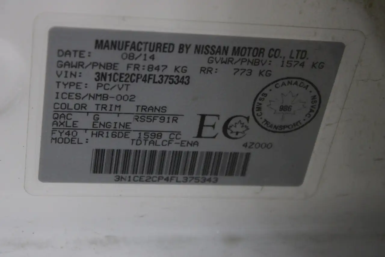 Nissan Note photo Nissan Note