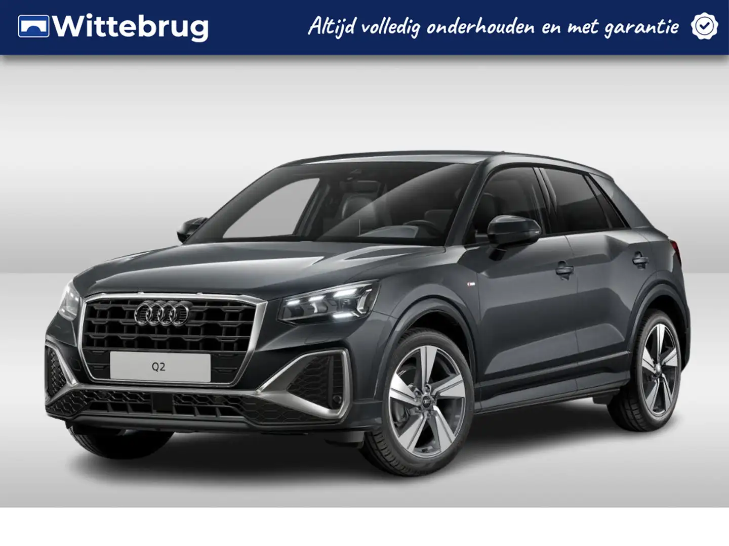 Audi Q2 35 TFSI 150pk s-tronic S Edition | Fijnnappa leder Gris - 1