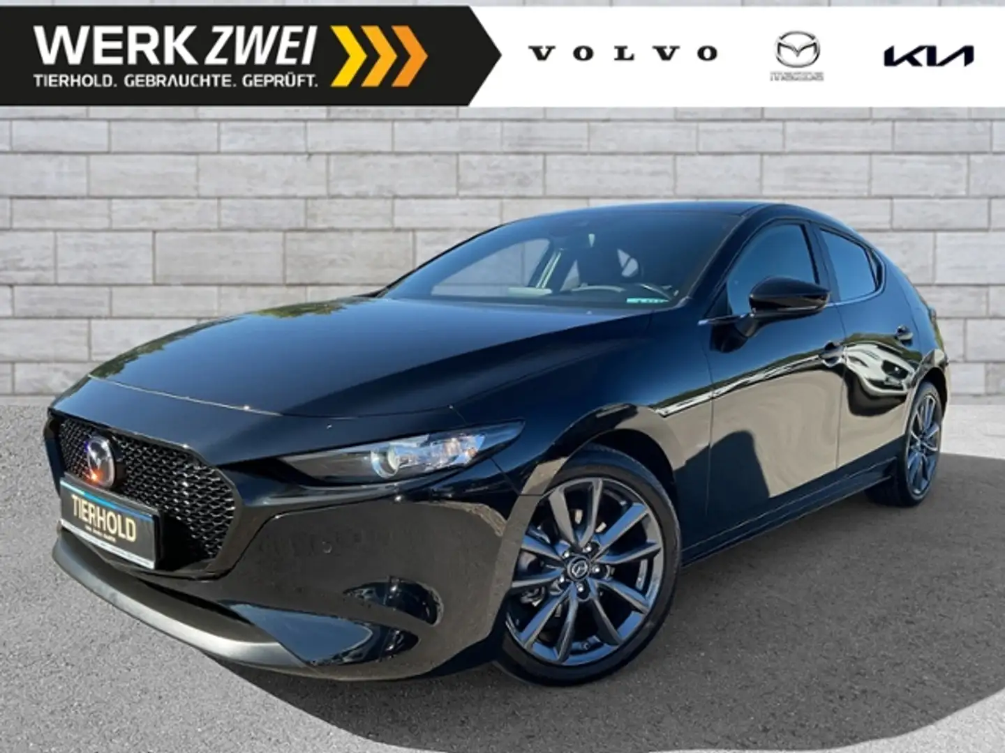 Mazda 3 G150 Selection AT ACC BLIS HUD Kamera Nero - 1