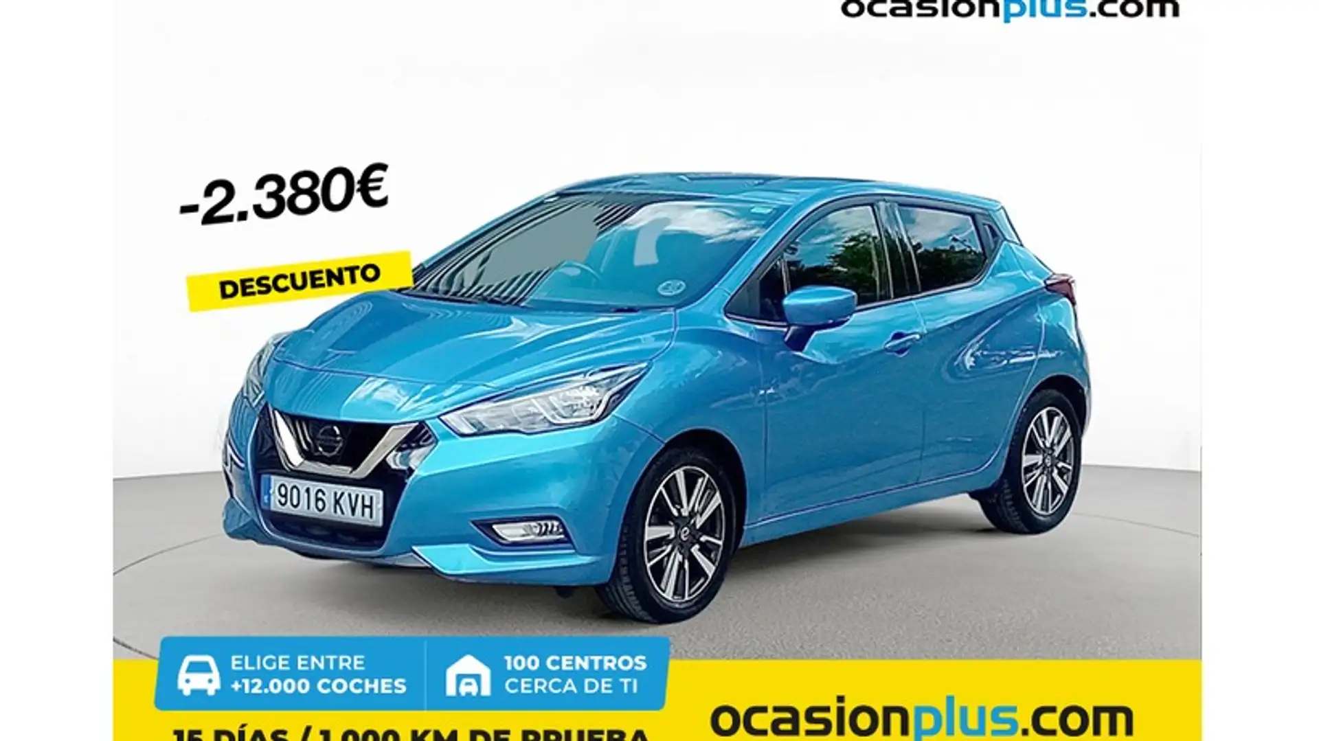 Nissan Micra 1.5dCi S&S N-Connecta 90 Azul - 1