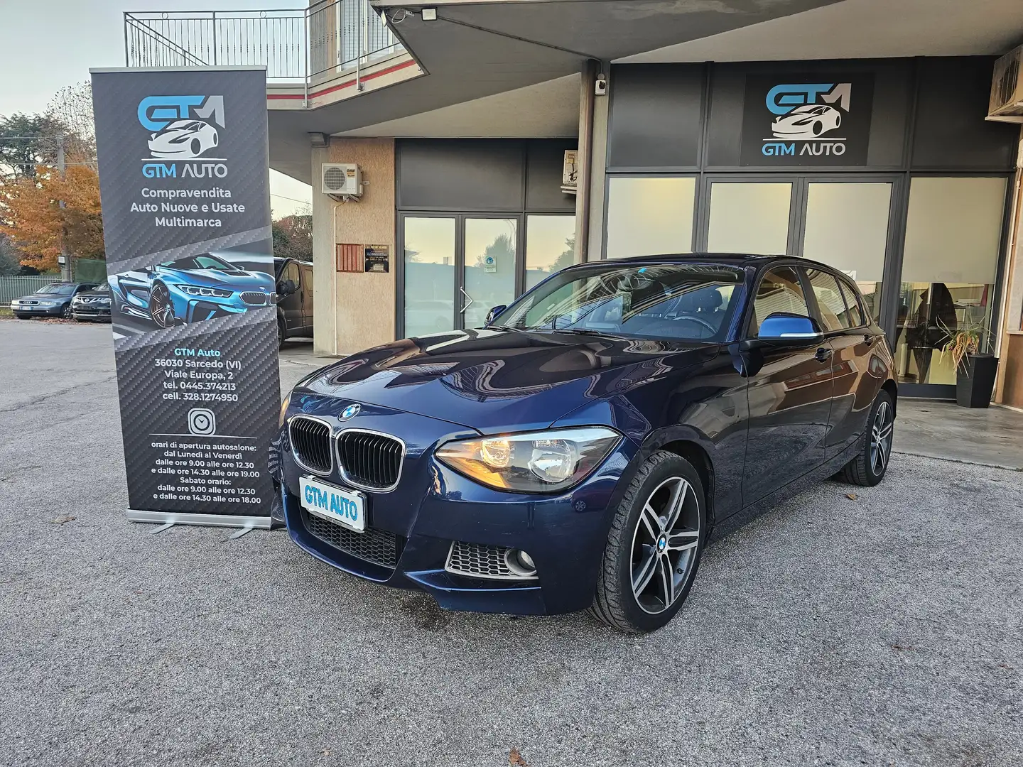 BMW 116 116d 5p Urban Blu/Azzurro - 1