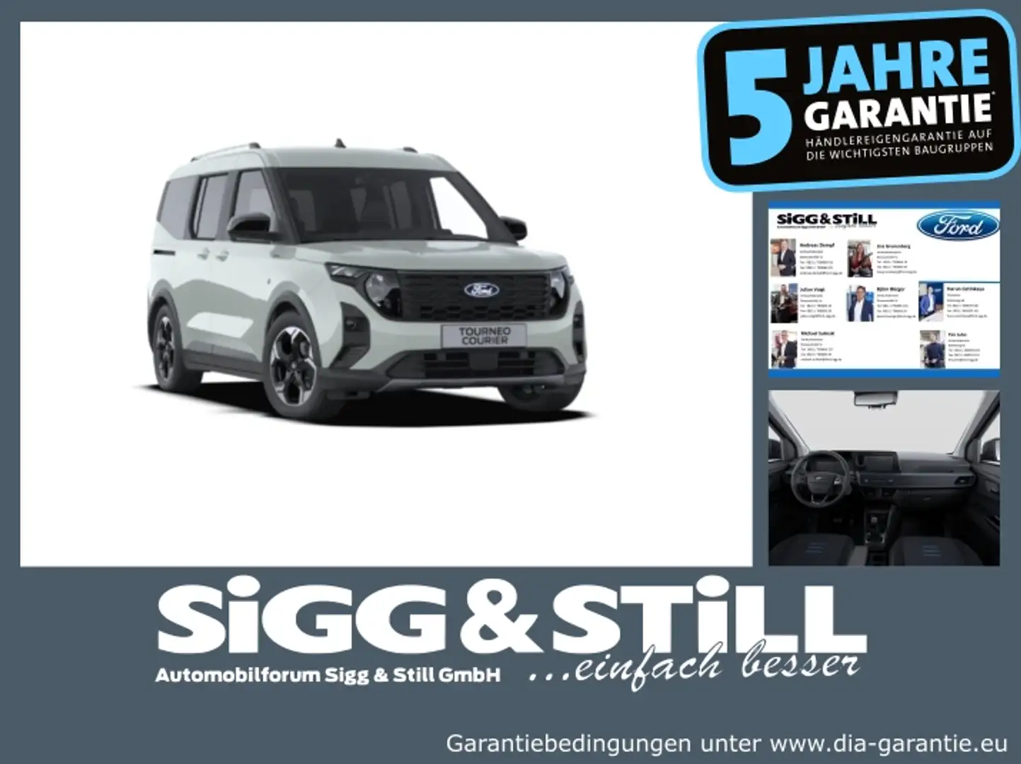 Ford Tourneo Courier Active 1.0 NAVI*ACC*SHZ* Gris - 1