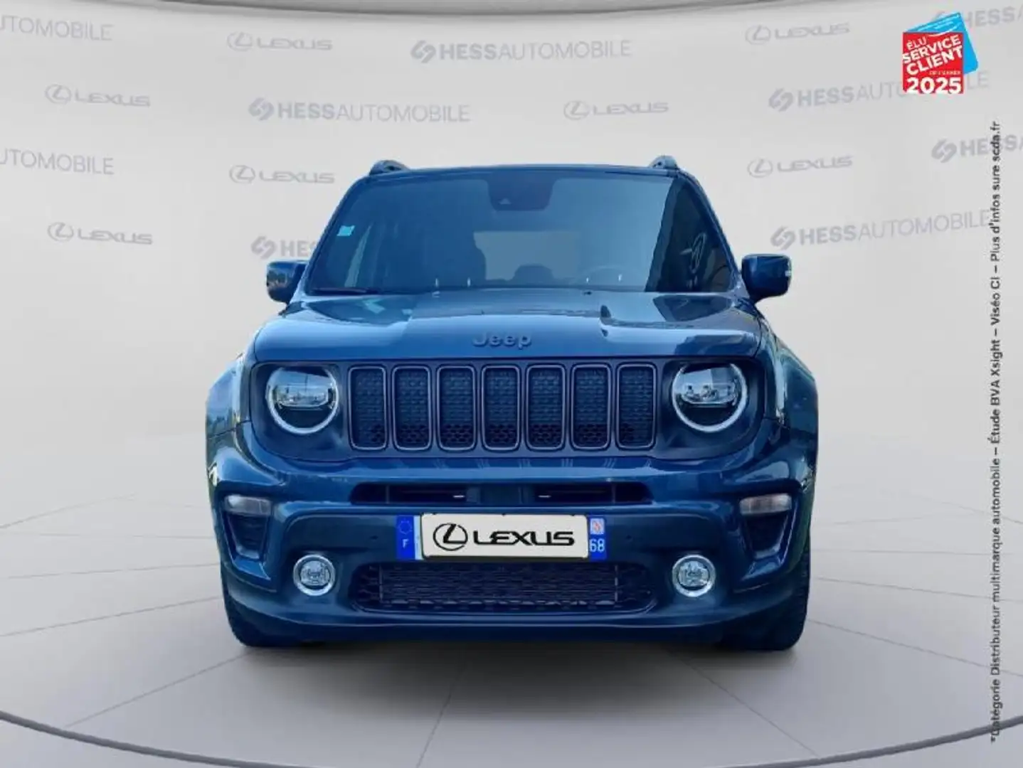 Jeep Renegade 1.3 GSE T4 240ch 4xe S AT6 MY21 Sieges cuir  Camer Bleu - 2