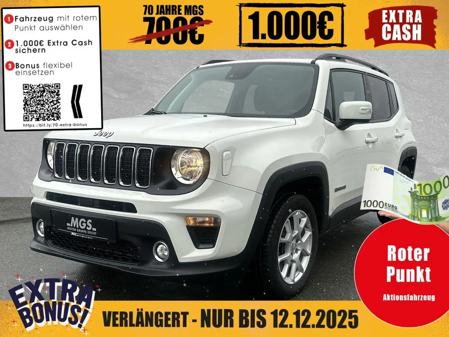 Jeep Renegade Longitude Plug-In-Hybrid 4xe NAVI #S&S Wit - 1